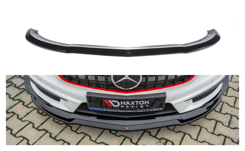 Splitter Mercedes-Benz A45 AMG W176 przód Gloss Black