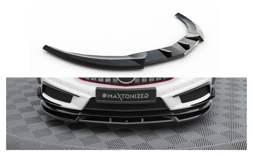 Splitter Mercedes-Benz A45 AMG W176 przód v.3