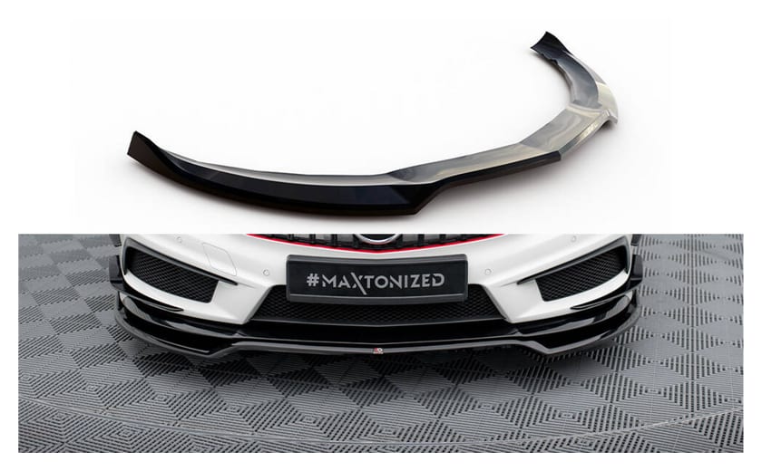 Splitter Mercedes-Benz A45 AMG W176 przód v.4