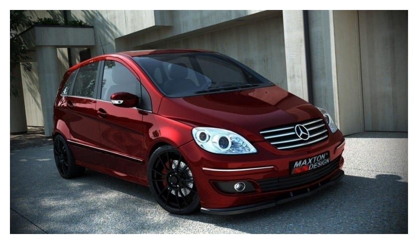 Splitter Mercedes-Benz B W245 przód Gloss Black