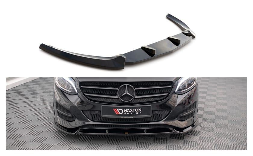 Splitter Mercedes-Benz B W246 Facelift przód Gloss Black