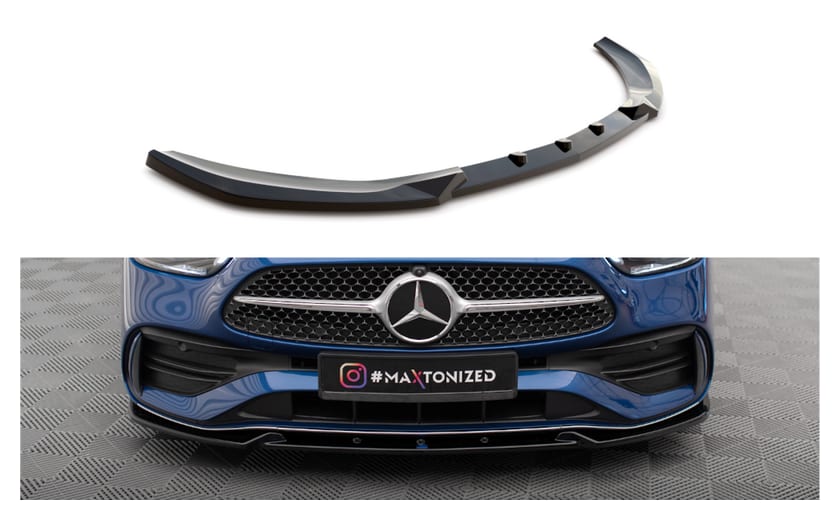 Splitter Mercedes-Benz C 43 AMG W206 przód v.1 Gloss Black