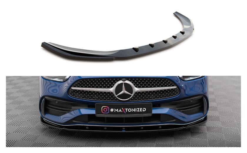 Splitter Mercedes-Benz C 43 AMG W206 przód v.2 Gloss Black