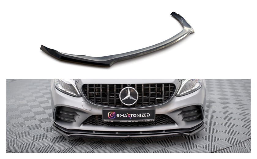 Splitter Mercedes-Benz C C205 C43 W205 Facelift przód v.1