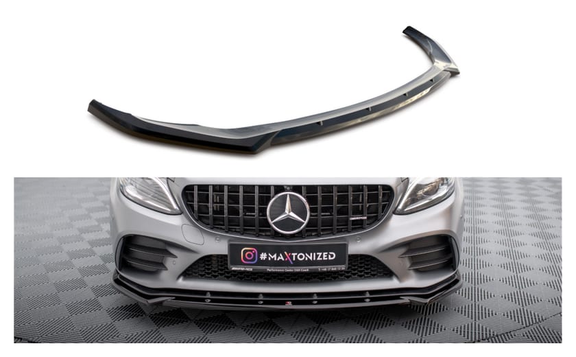 Splitter Mercedes-Benz C C205 C43 W205 Facelift przód v.2