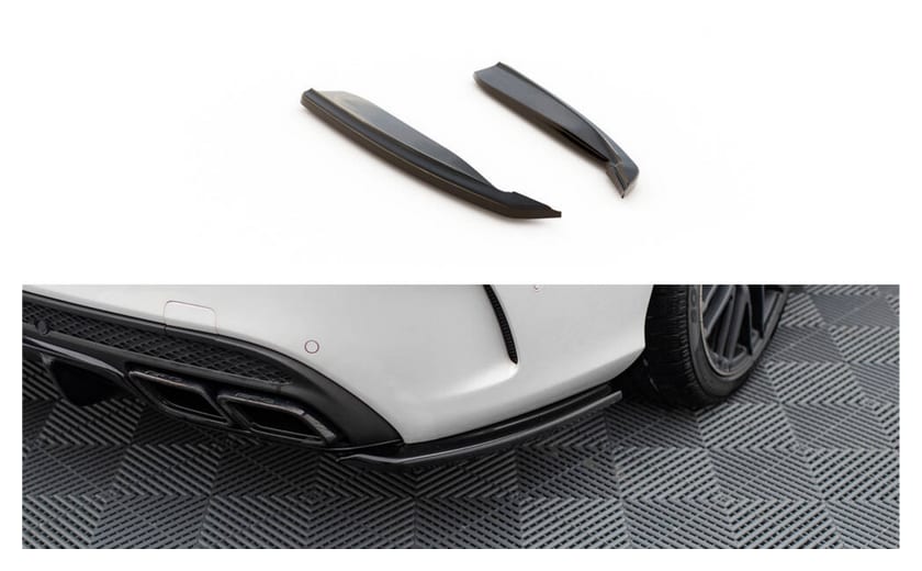 Splitter Mercedes-Benz C S205 63AMG Tył Gloss Black