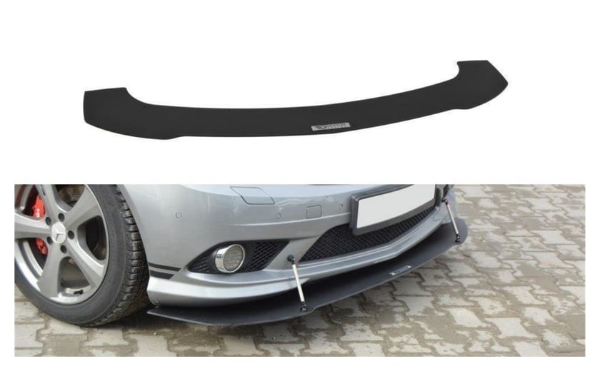 Splitter Mercedes-Benz C W204 S204 przód Racing