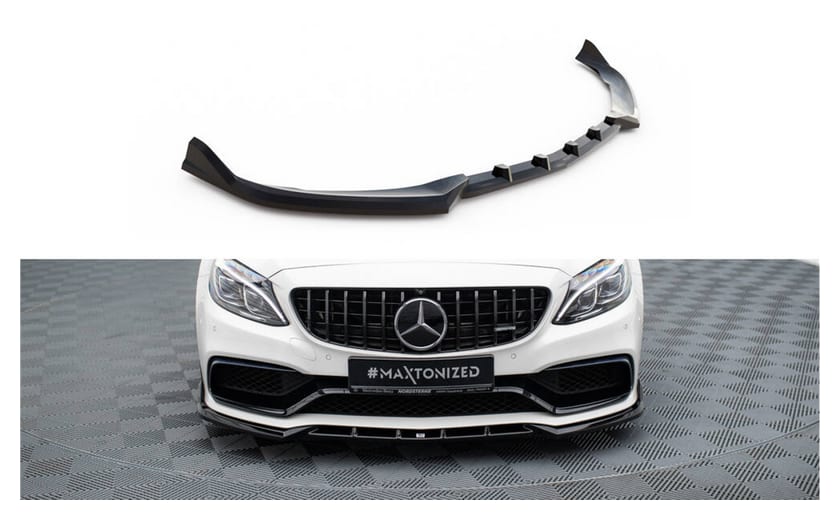 Splitter Mercedes-Benz C63 W205 S205 przód v.2