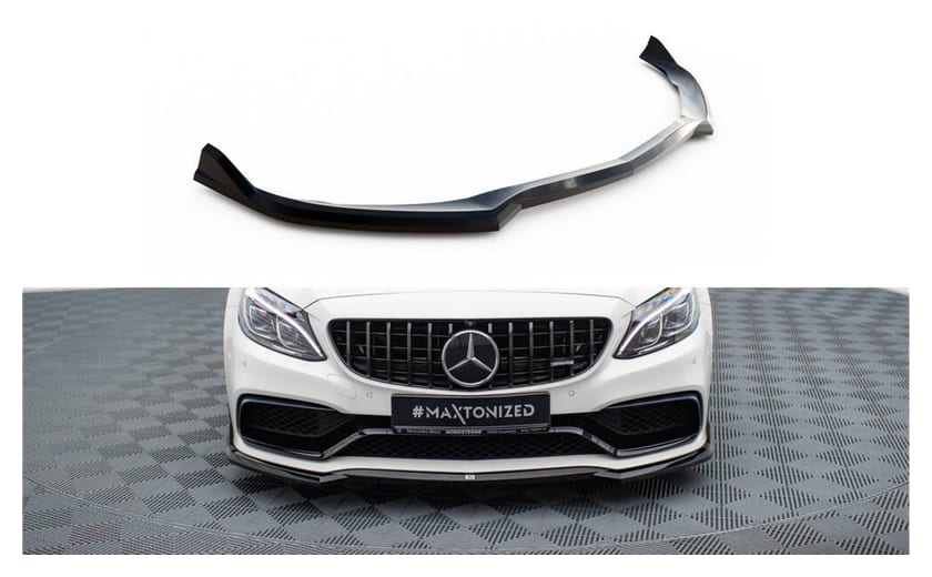Splitter Mercedes-Benz C63 W205 S205 przód v.3