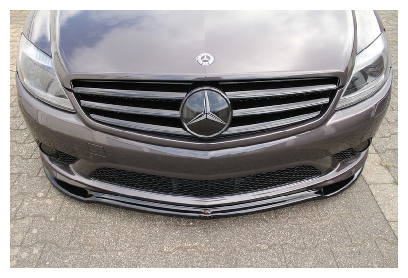 Splitter Mercedes-Benz CL 500 C216 AMGLINE przód Gloss Black