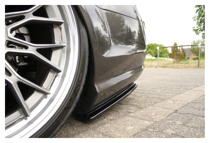 Splitter Mercedes-Benz CL 500 C216 AMGLINE Tył Boczne Gloss Black
