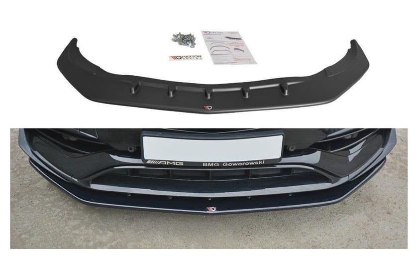 Splitter Mercedes-Benz CLA A45 AMG C117 Facelift przód v.1 Gloss Black