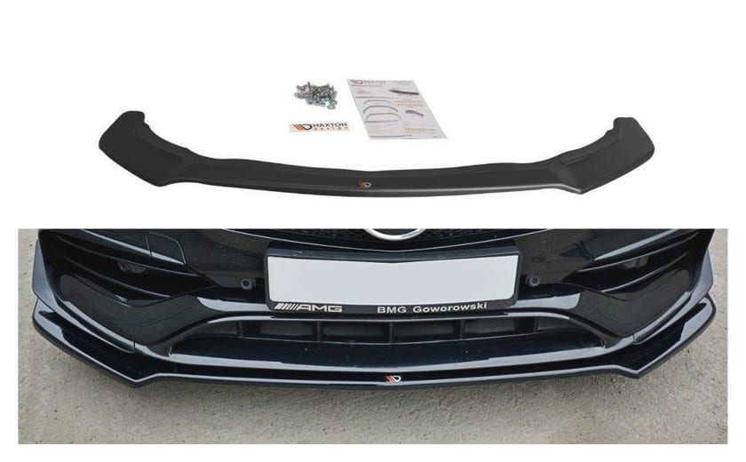 Splitter Mercedes-Benz CLA A45 AMG C117 Facelift przód v.2 Gloss Black