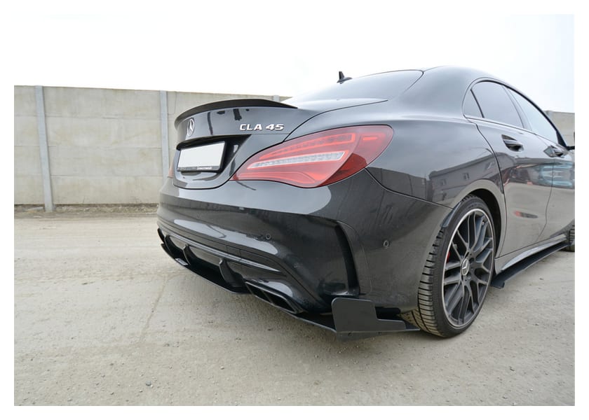 Splitter Mercedes-Benz CLA A45 AMG C117 Facelift Tył Boczne Racing