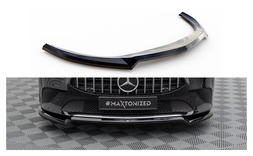 Splitter Mercedes-Benz CLA C118 przód v.1