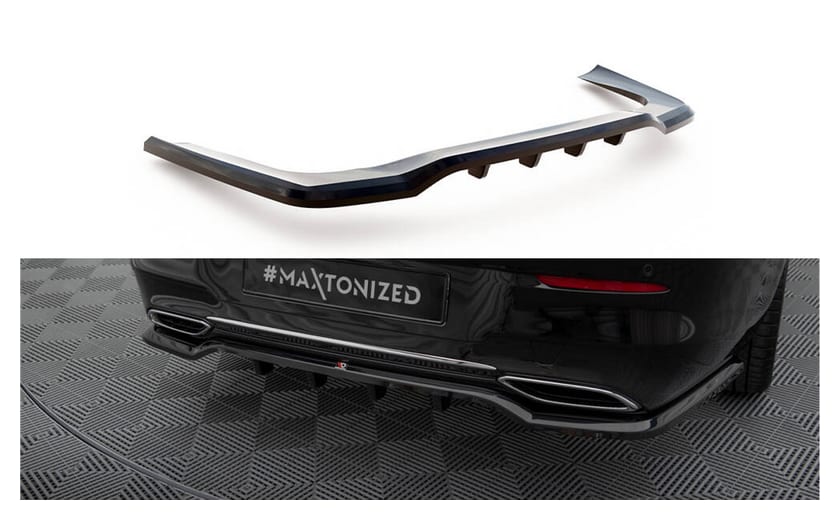 Splitter Mercedes-Benz CLA C118 Tył Środkowy z Dyfuzorem