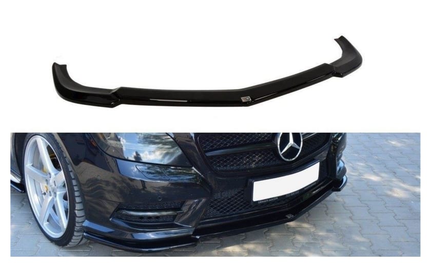 Splitter Mercedes-Benz CLS C218 przód AMG Line Gloss Black