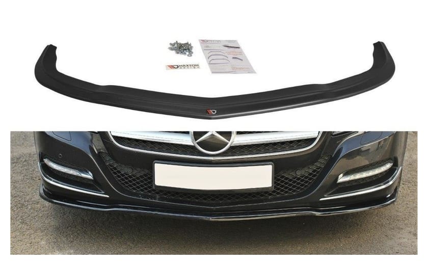 Splitter Mercedes-Benz CLS C218 przód Gloss Black