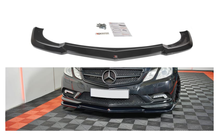 Splitter Mercedes-Benz E W207 AMG-Line przód Gloss Black