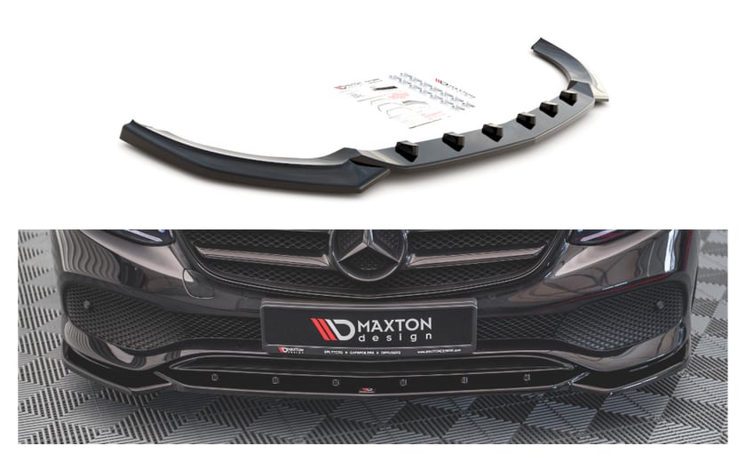 Splitter Mercedes-Benz E W213 przód Gloss Black