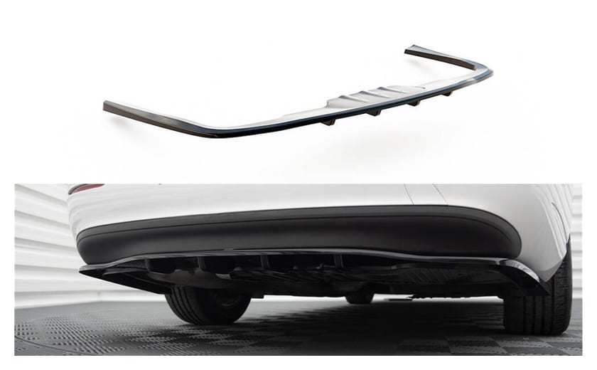 Splitter Mercedes-Benz E W213 Tył Środkowy z Dyfuzorem