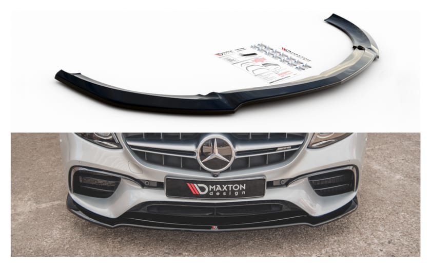 Splitter Mercedes-Benz E63 AMG S213 W213 przód v.1 Gloss Black