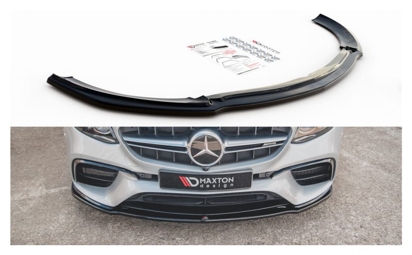 Splitter Mercedes-Benz E63 AMG S213 W213 przód v.2 Gloss Black