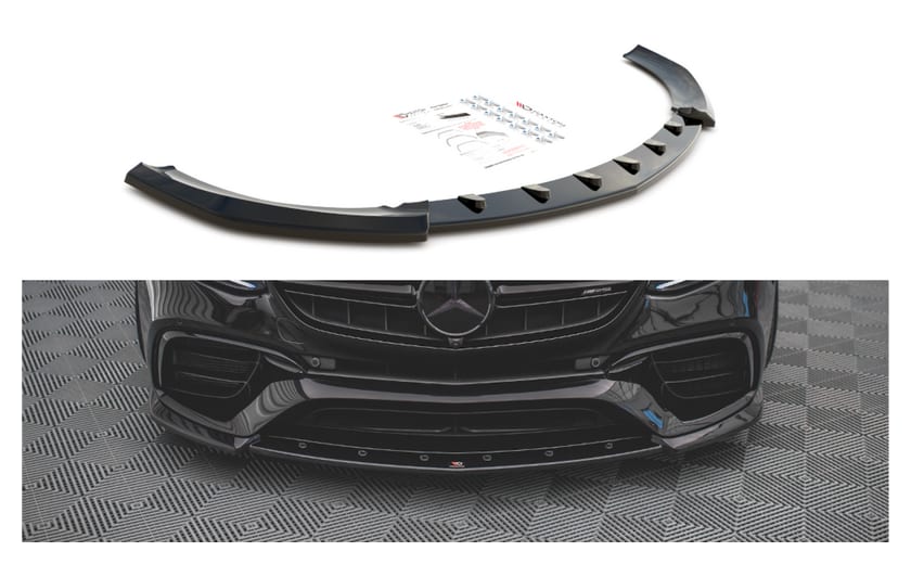 Splitter Mercedes-Benz E63 AMG S213 W213 przód v.3 Gloss Black