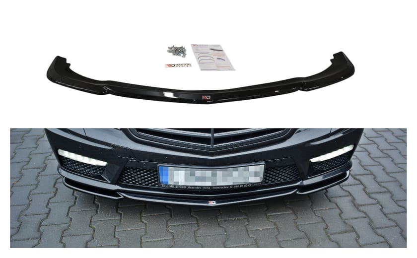 Splitter Mercedes-Benz E63 AMG W212 Gloss przód v.1