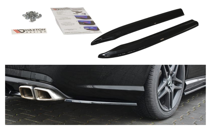 Splitter Mercedes-Benz E63 AMG W212 Gloss Tył Boczne