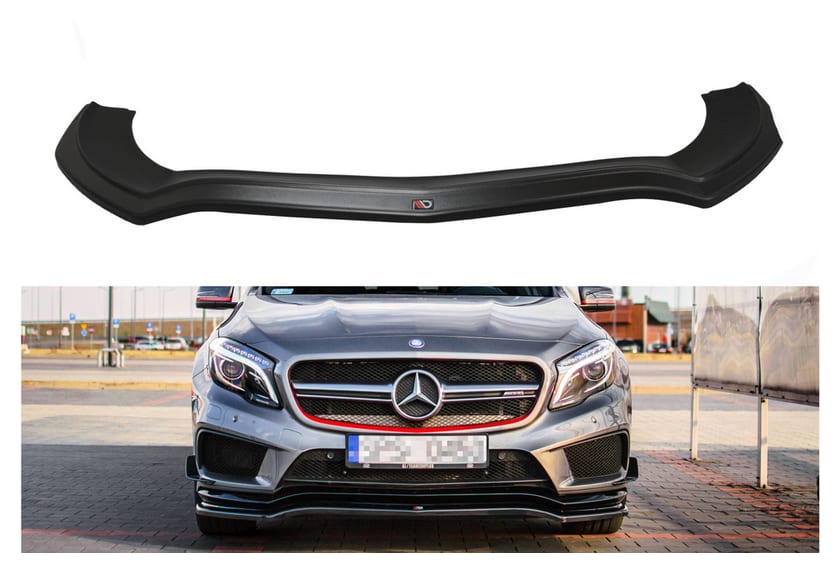 Splitter Mercedes-Benz GLA 45 AMG SUV (X156) przód Gloss Black