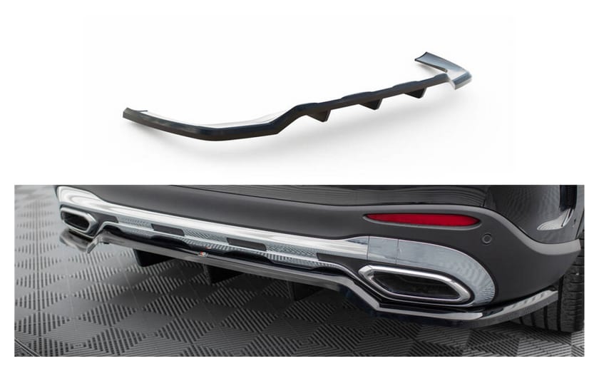 Splitter Mercedes-Benz GLC X254 Tył Środkowy z Dyfuzorem