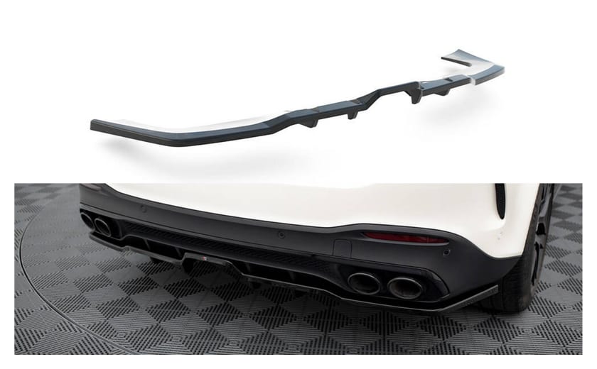 Splitter Mercedes-Benz GLE 53 W167 Tył Środkowy z Dyfuzorem