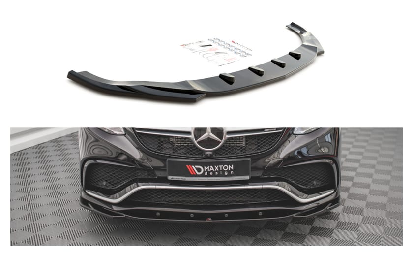 Splitter Mercedes-Benz GLE 63AMG C292 przód v.2 Gloss Black