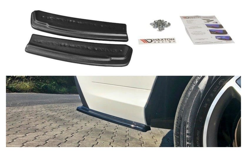 Splitter Mercedes-Benz GLE W166 AMG-Line Tył Gloss Black