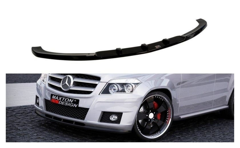 Splitter Mercedes-Benz GLK W204 przód (do standardowego zderzaka) Gloss Black