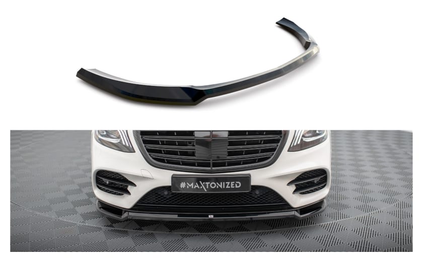 Splitter Mercedes-Benz S W222 Facelift przód v.1