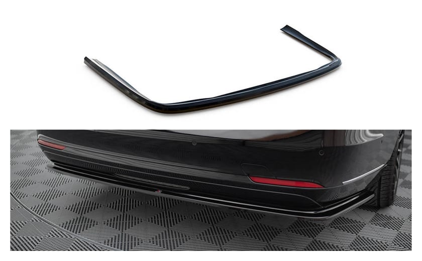 Splitter Mercedes-Benz S W222 Tył Środkowy v.2