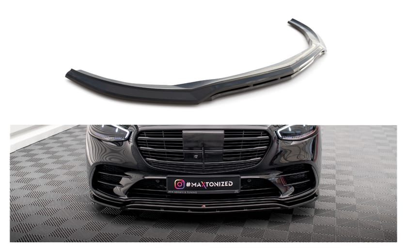 Splitter Mercedes-Benz S W223 przód Gloss Black