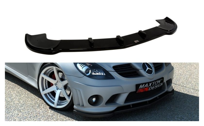 Splitter Mercedes-Benz SLK R171 przód do Me-SLK -r171-AMG204-f1 Gloss Black