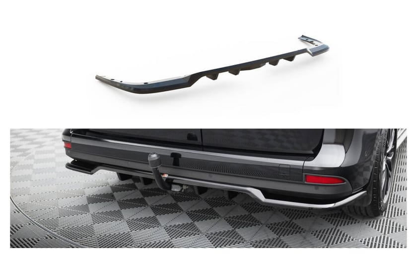 Splitter Mercedes-Benz T W420 Tył Środkowy z Dyfuzorem