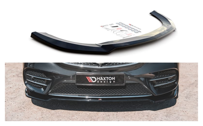 Splitter Mercedes-Benz V W447 Facelift przód v.4 Gloss Black