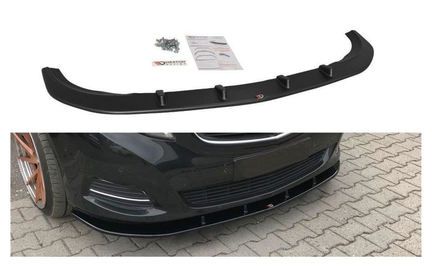 Splitter Mercedes-Benz V W447 przód v.2 Gloss Black