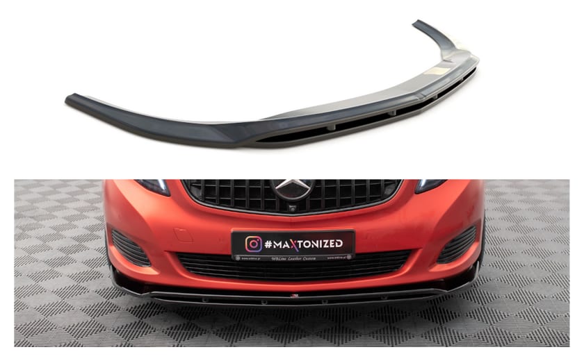 Splitter Mercedes-Benz V W447 przód v.4 Gloss Black