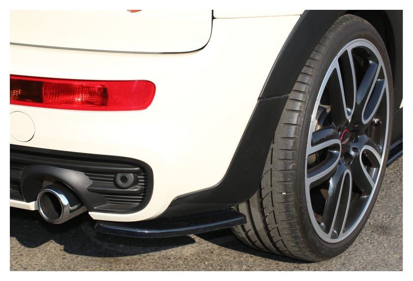Splitter Mini Clubman S II JCW Tył Boczne v.1 Gloss Black
