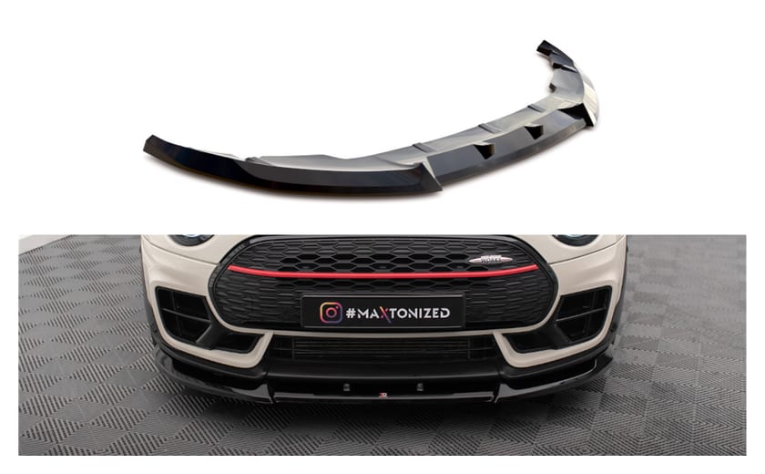 Splitter Mini Cooper Clubman John Cooper Works F54 Facelift przód v.1 Gloss Black