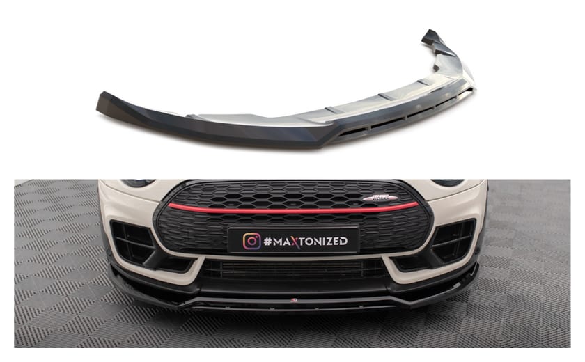 Splitter Mini Cooper Clubman John Cooper Works F54 Facelift przód v.2 Gloss Black