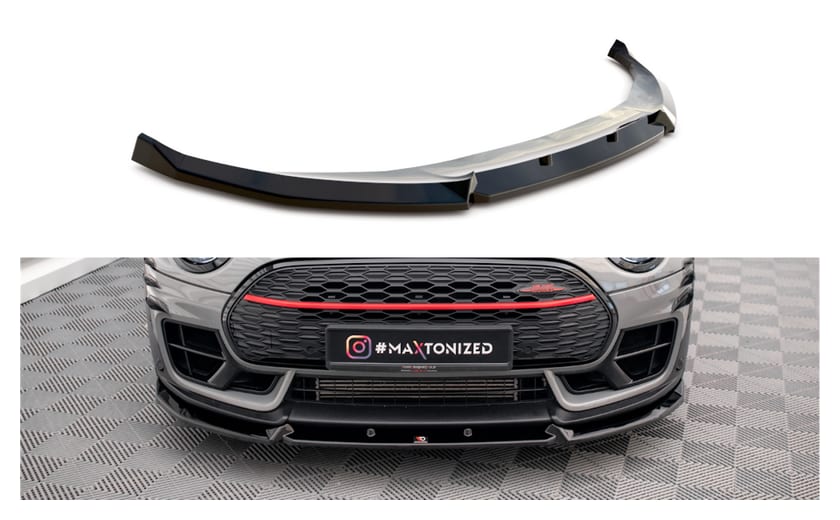 Splitter Mini Cooper Clubman John Cooper Works F54 przód v.3 Gloss Black