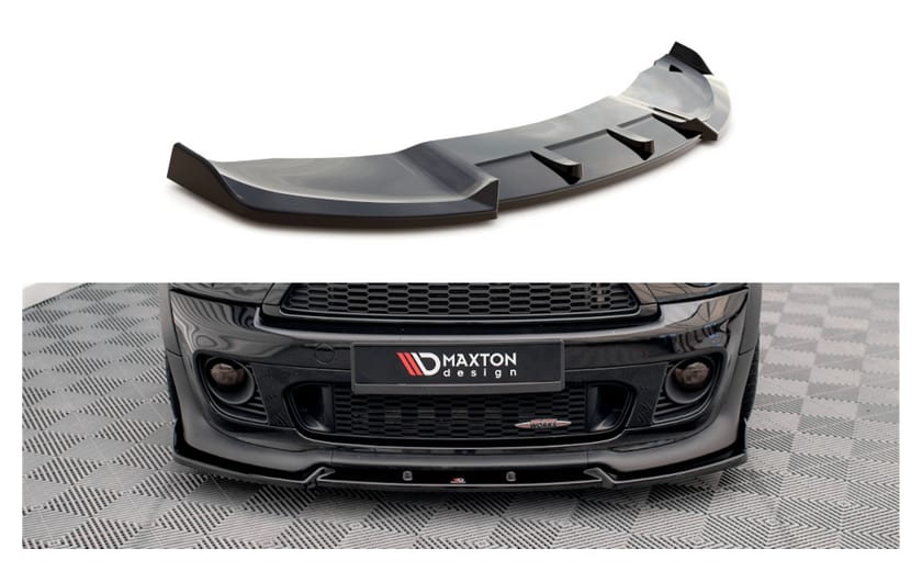 Splitter Mini Cooper John Cooper Works R56 przód v.3 Gloss Black