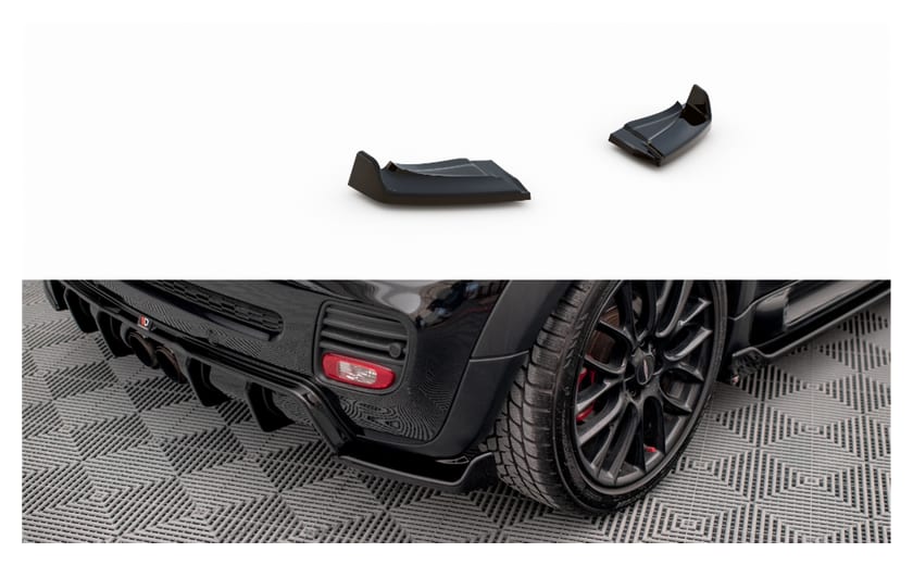 Splitter Mini Cooper John Cooper Works R56 Tył Boczne v.3 Gloss Black